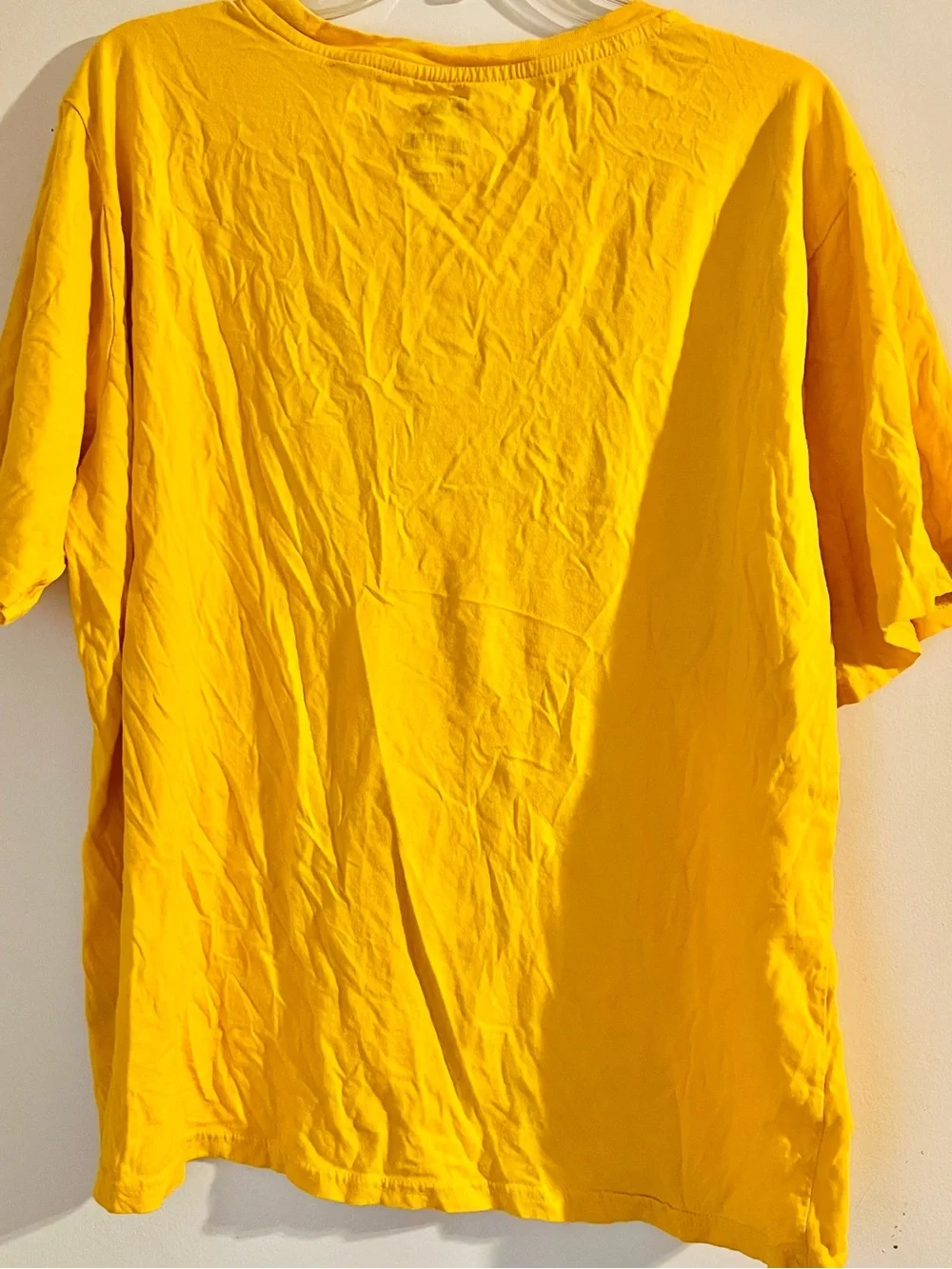Yellow Tee with CAT Logo Men’s 2XL